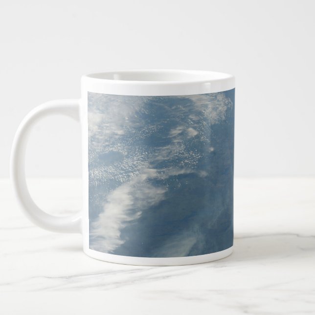 Wildfires Southeast Of James Bay In Quebec, Canada Large Coffee Mug (Left)