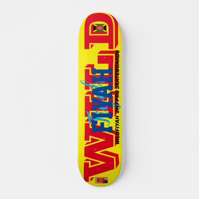 WILDFIYAH   JMT 7 3/4" Skateboard Deck (Front)