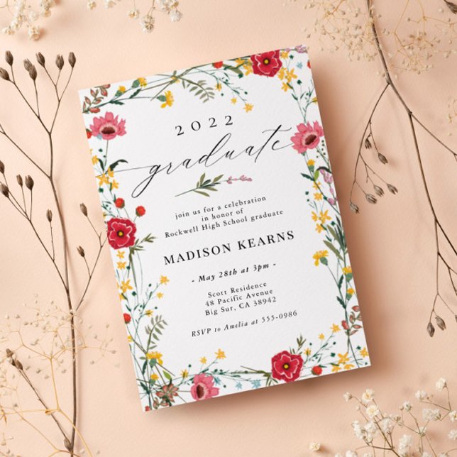 Wildflower 2022 Graduation Invitation (Creator Uploaded)