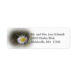 Wildflower 2 Return Address Label