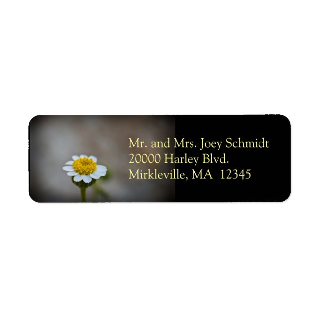 Wildflower 3 Return Address Label (Front)