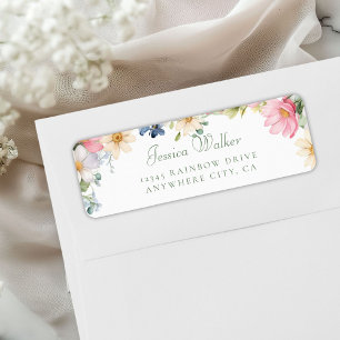 Wildflower Baby Shower Address