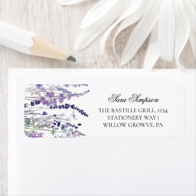Wildflower Baby Shower Invitation (Insitu)
