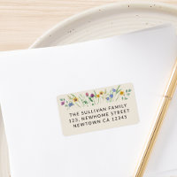 Wildflower Beige Return Address