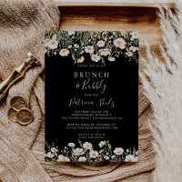 Wildflower Black Brunch and Bubbly Bridal Shower