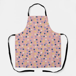 Wildflower & Blackberry Floral Pattern Apron