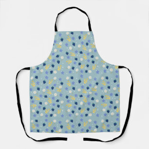 Wildflower & Blackberry Floral Pattern Apron