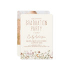 Wildflower Bloom Graduation Party Boho
