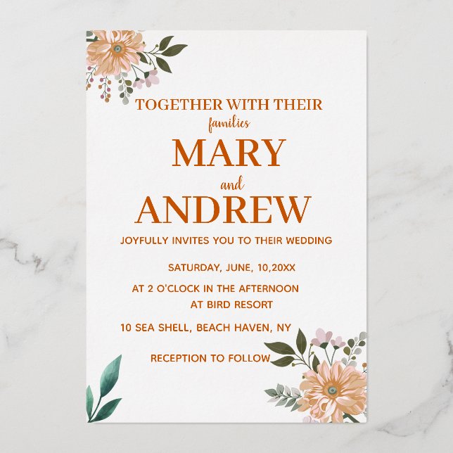 Wildflower Blooms  (Front)