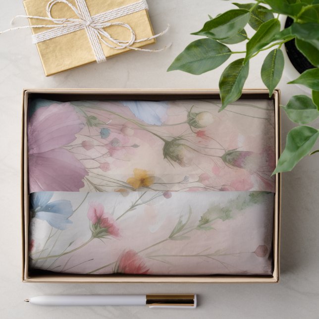 Wildflower Blooms Tissue Paper (Gift)