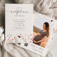 Wildflower Boho Baby Shower Greenery