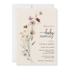 Wildflower Boho Baby Shower