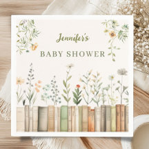 Wildflower Books Baby Shower Gender Neutral