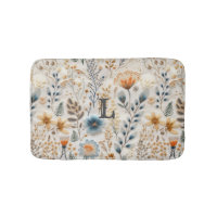 Wildflower Botanical Monogram