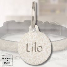 Wildflower Botanical Print in Ivory