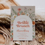 Wildflower Bridal Shower Brunch Invitation<br><div class="desc">Wildflower Bridal Shower Invitation
Ready to be personalised by you!</div>