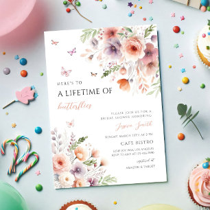Wildflower Bridal Shower Invitation