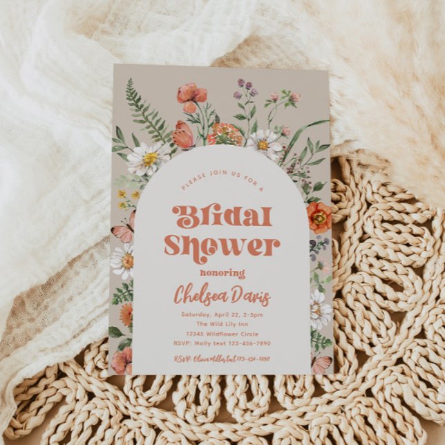 Wildflower Bridal Shower Invitation | Bridal (Creator Uploaded)