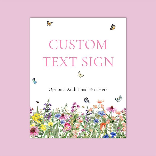  Wildflower Bridal Shower Sign (Creator Uploaded)