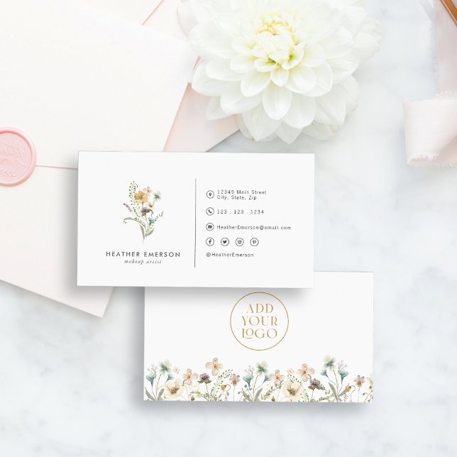 Wildflower Business Card (Creator Uploaded)