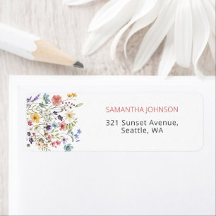 Wildflower Butterfly Garden Baby Shower Address