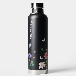 Wildflower Butterfly Garden  Water Bottle