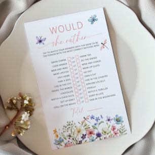 Wildflower Butterfly Garden Would She Rather Game