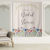 Wildflower Charm Cottage Garden Bridal Shower