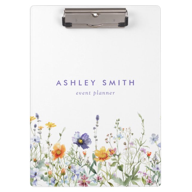 Wildflower Clipboard (Front)