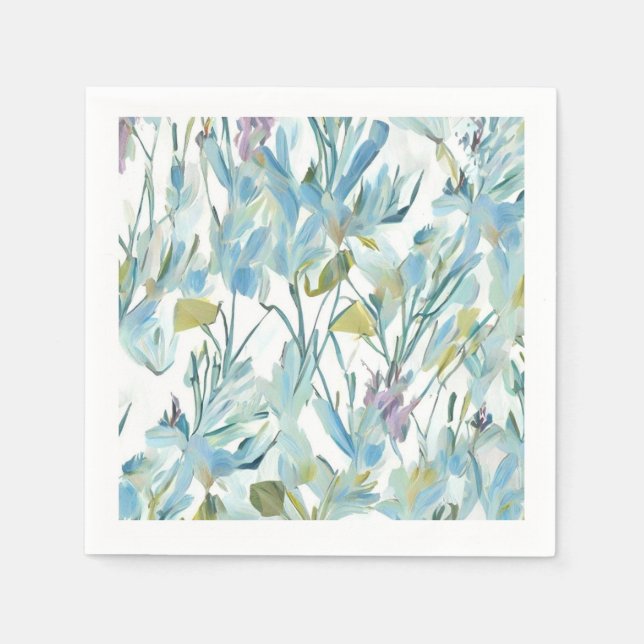 Wildflower Cocktail Napkins (Front)