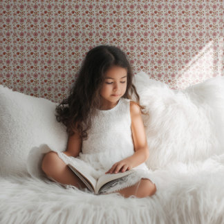 Wildflower Cottage Reverie | Floral Airbnb Wallpaper