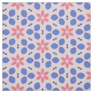 WILDFLOWER - Cute Botanical Flowers on Pink Floral Fabric