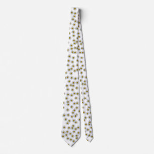 Wildflower Daisies - Spring Garden Daisy  Tie