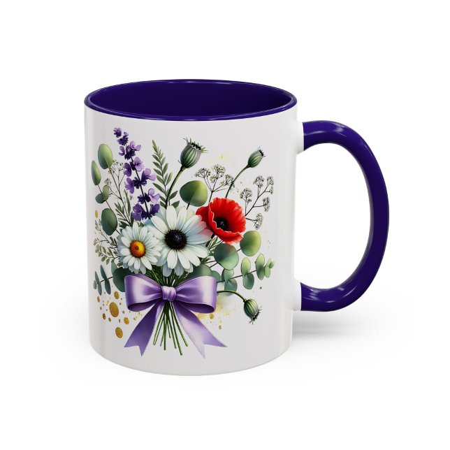 Wildflower Daisy Mug Floral Gift Cup (Creator Uploaded)