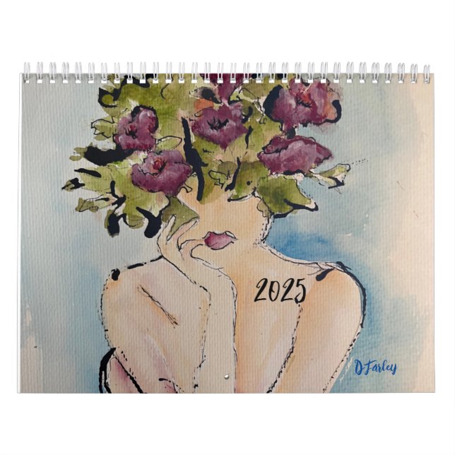 Wildflower Dreams Calendar 2025 (Cover)