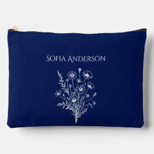 Wildflower Elegance- Accessory Pouch