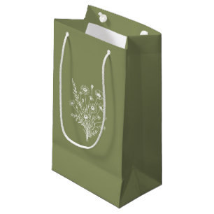 Wildflower Elegance-Wedding- Small Gift Bag