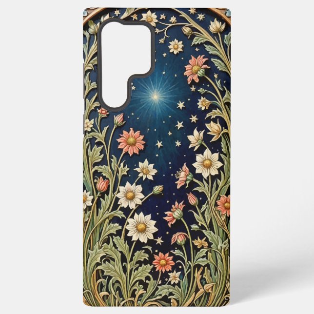 Wildflower Evening Wishing Star Samsung Phone Case (Back)