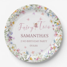 Wildflower Fairy Garden 2nd Birthday Party