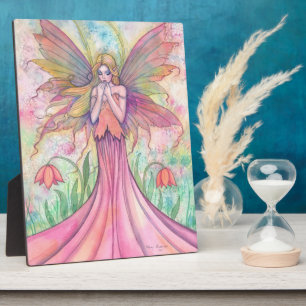 Wildflower Fairy Hinged Self Standing Plaque