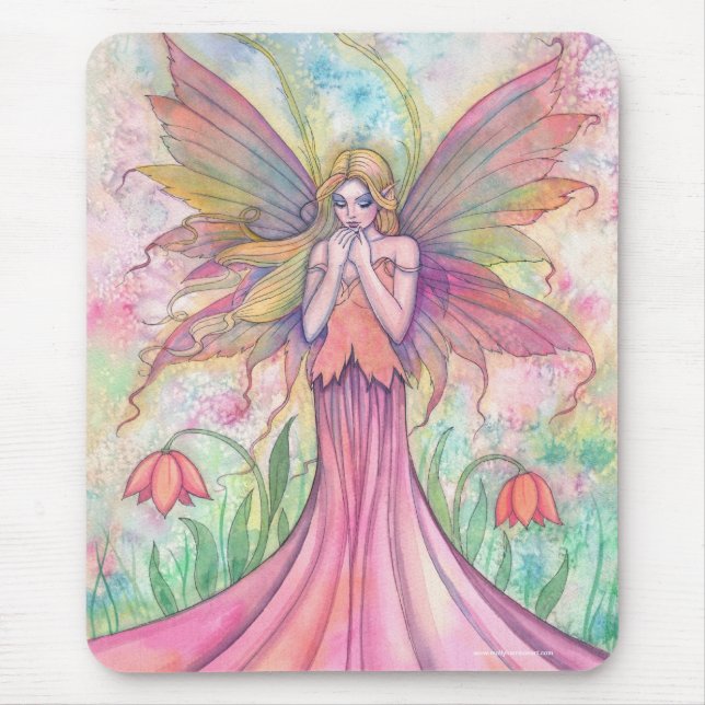 Wildflower Fairy Mousepad (Front)
