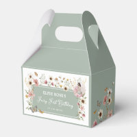 Wildflower Fairy Sage Green Garden Tea Party