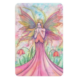 Wildflower Fairy Vinyl Large Magnet