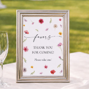 Wildflower Favour Poster