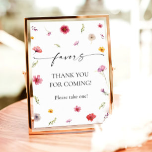 Wildflower Favour Poster