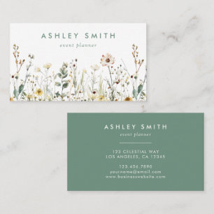 Wildflower Field Business Card