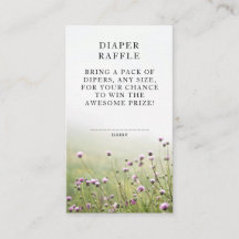 Wildflower Field Sage Green Baby Shower