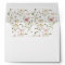 Wildflower Floral Baby Shower Return Address 