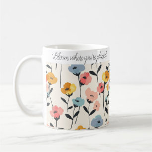 Wildflower Floral Coffee Mug Gift