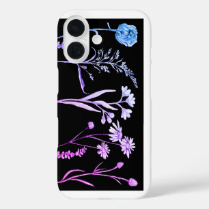 Wildflower Floral iPhone 16 Case Botanical Design